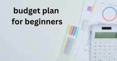 budget plan for beginners